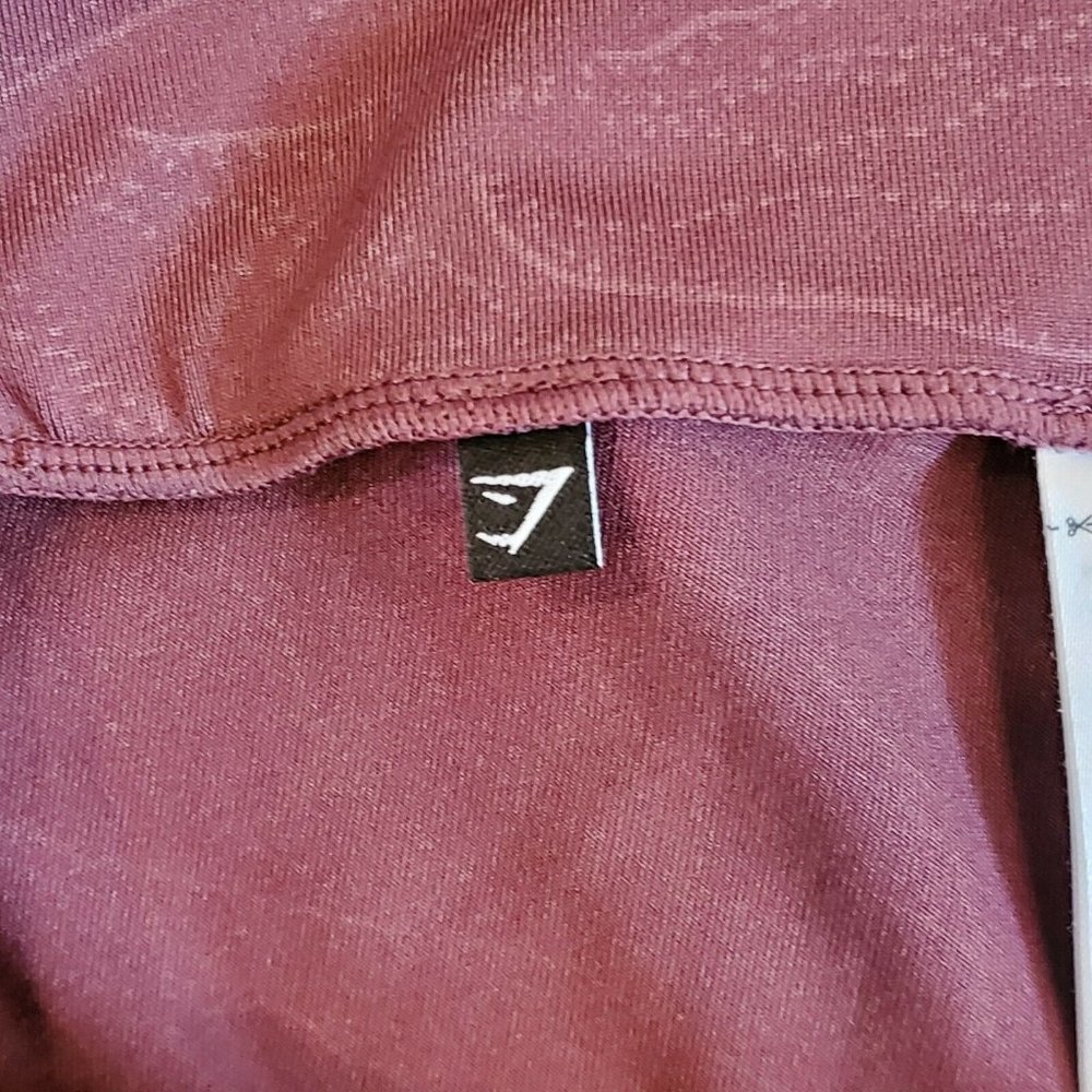 Gymshark Womens Eggplant Purple High Waist‎ Workout Leggings Size Medium - Picture 6 of 6